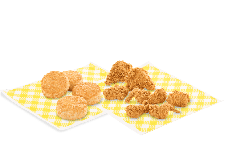 8pc Chicken & 4 Biscuits